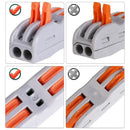 Conector de Emenda Elétrica com Alavanca – Conexão Segura sem Mau Contato (PA66)
