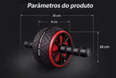 Roda Abdominal Profissional para Abdômen Definido e Core Forte