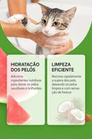 Shampoo Pet com Fragrância de Melancia – Limpeza Profunda e Pelagem Macia