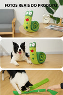 Brinquedo interativo com petiscos para cachorro