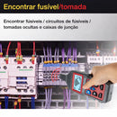 Localizador de Cabos Ocultos Profissional NF-826 – Detecta Fios, Rompimentos e Curto-Circuito sem Quebrar Parede