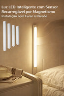 Barra de Luz LED com Sensor de Movimento Recarregável – Iluminação Automática sem Fios