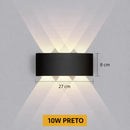 Arandela LED de Parede IP65 para Uso Interno e Externo