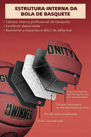 Bola de Basquete GLONITY BRO Profissional – Controle, Aderência e Resistência ao Desgaste