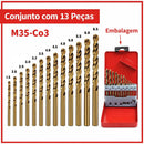 Kit de Brocas M35 com Cobalto para Metal – Mais Precisão e Durabilidade Profissional