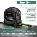 Trena Manual Auto-Travante Profissional – Precisão e Resistência para Uso em Obra