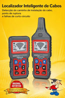 Localizador de Cabos Ocultos Profissional NF-826 – Detecta Fios, Rompimentos e Curto-Circuito sem Quebrar Parede