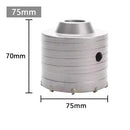 Serra Copo para Alvenaria com Reboco – Furo Preciso para Passagem de Conduíte Corrugado