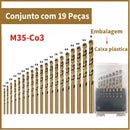 Kit de Brocas M35 com Cobalto para Metal – Mais Precisão e Durabilidade Profissional