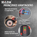 Mini Esmerilhadeira/Lixadeira Sem Fio 12V HILDA – Potência e Precisão para Corte e Desbaste em Meta