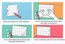 Revestimento Adesivo 3D Autocolante para Parede – Impermeável, Fácil de Instalar e Limpar