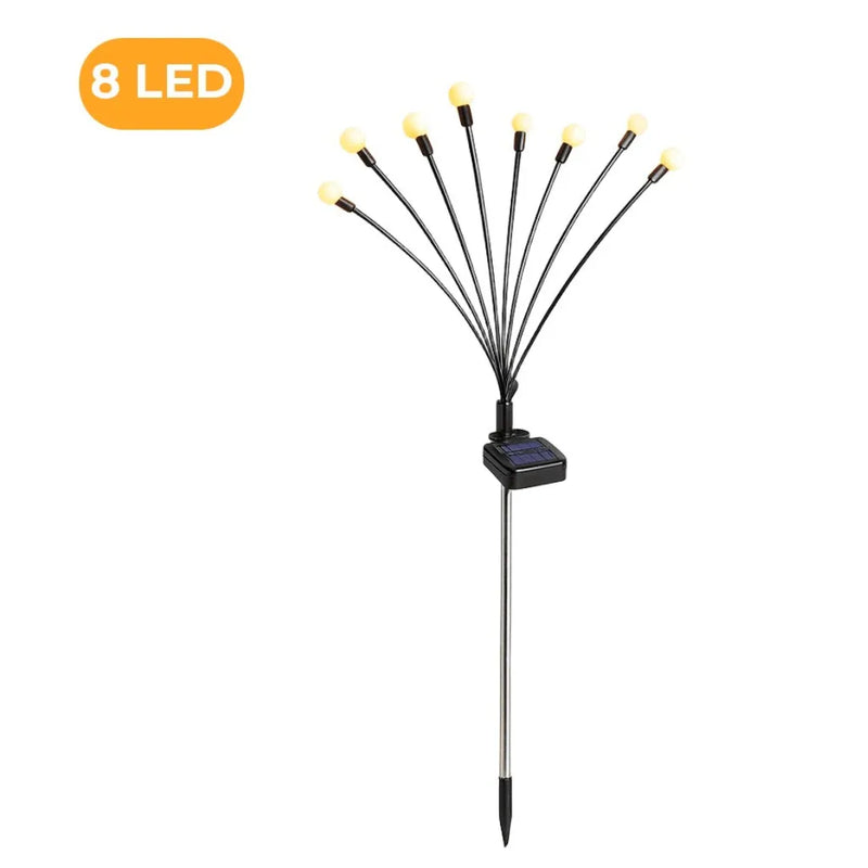 Luminária Solar LED Cogumelo para Jardim – IP65 Impermeável • Decoração Charmosa e Iluminação Automática