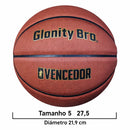 Bola de Basquete GLONITY BRO Profissional – Controle, Aderência e Resistência ao Desgaste