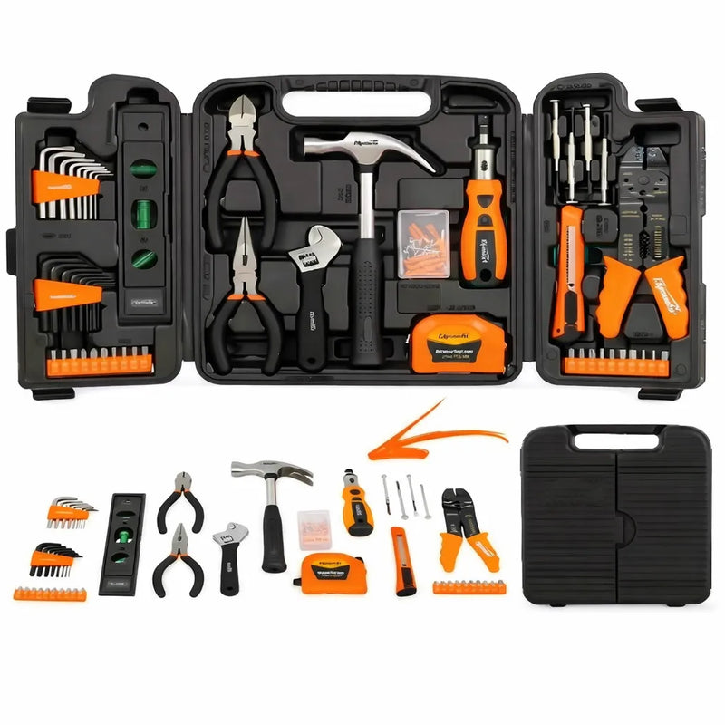 Kit de Ferramentas Multiuso 129 Peças com Maleta Organizadora