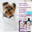 VeggDogg Pet Shampoo 2 em 1 com Lavanda – Deixe Seu Pet Cheiroso, Feliz e com Pelagem Macia Todos os Dias!