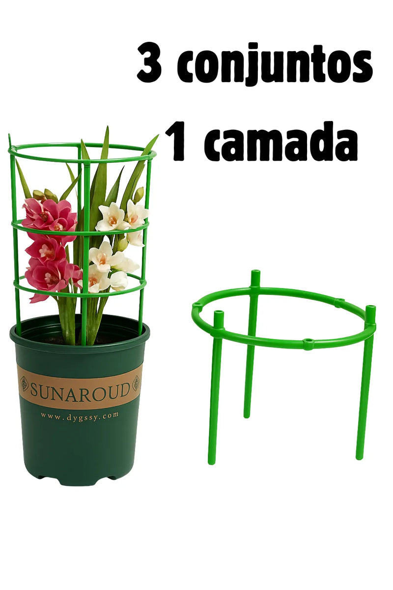 Suporte Modular para Vasos – Deixe Suas Plantas Sempre Erguidas