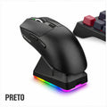 Mouse Gamer Sem Fio com Sensor PAW3311 – Precisão Extrema e Uso Contínuo