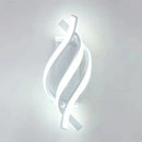 Arandela LED Decorativa Tricolor Design Espiral