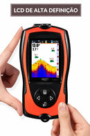 Sonar de Pesca Sem Fio LUCKY – Detecta Peixes e Profundidade em Tempo Real.