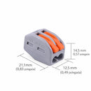 Conector de Emenda Elétrica com Alavanca – Conexão Segura sem Mau Contato (PA66)