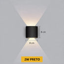 Arandela LED de Parede IP65 para Uso Interno e Externo