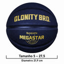 Bola de Basquete GLONITY BRO Profissional – Controle, Aderência e Resistência ao Desgaste