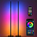 Luminária de Piso LED RGB Inteligente – Iluminação Ambiente Imersiva com 16 Milhões de Cores