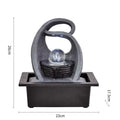 Fonte de Água Decorativa Zen com LED Relaxante – Ambiente Calmo e Sofisticado