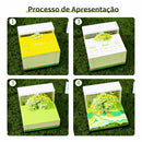 Calendário Decorativo 3D de Mesa com Escultura em Papel – Organização Diária com Design Artístico