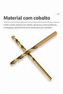Kit de Brocas M35 com Cobalto para Metal – Mais Precisão e Durabilidade Profissional