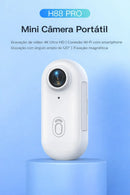 Mini Câmera Portátil 4K Magnética – Grave Tudo em Primeira Pessoa sem Usar as Mãos