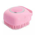 Escova de Banho Pet 2 em 1 – Massageia e Limpa com Dispensador de Shampoo
