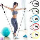 Kit de Faixas Elásticas Profissional com Resistência Progressiva – Treino Completo em Casa