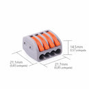 Conector de Emenda Elétrica com Alavanca – Conexão Segura sem Mau Contato (PA66)