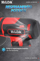 Mini Esmerilhadeira/Lixadeira Sem Fio 12V HILDA – Potência e Precisão para Corte e Desbaste em Meta
