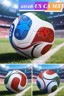 Bola de Futebol Profissional Tamanho 5 – PU Reforçado para Treinos e Jogos Intensos