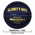 Bola de Basquete GLONITY BRO Profissional – Controle, Aderência e Resistência ao Desgaste