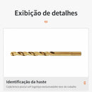 Kit de Brocas M35 com Cobalto para Metal – Mais Precisão e Durabilidade Profissional