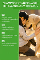 Shampoo Pet com Fragrância de Melancia – Limpeza Profunda e Pelagem Macia