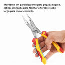 Alicate Multifuncional 8 em 1 Isolado 1000V para Eletricista – Corte, Decapagem e Torção.