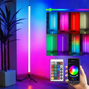 Luminária de Piso LED RGB Inteligente – Iluminação Ambiente Imersiva com 16 Milhões de Cores