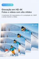 Mini Câmera Portátil 4K Magnética – Grave Tudo em Primeira Pessoa sem Usar as Mãos