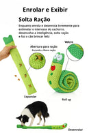 Brinquedo interativo com petiscos para cachorro