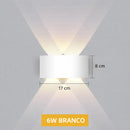 Arandela LED de Parede IP65 para Uso Interno e Externo