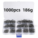 Kit Completo de Anzóis para Pesca com Estojo Organizador – Fisgada Certa em Qualquer Situação