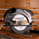 Serra Circular Elétrica 185 mm DEKO – Cortes Precisos em Madeira com Mais Controle