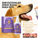 Spray Dental para Cães e Gatos — Limpa e Clareia os Dentes