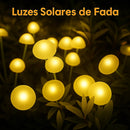 Luminária Solar LED Cogumelo para Jardim – IP65 Impermeável • Decoração Charmosa e Iluminação Automática