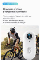 Mini Câmera Portátil 4K Magnética – Grave Tudo em Primeira Pessoa sem Usar as Mãos