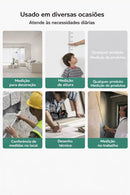 Trena Manual Auto-Travante Profissional – Precisão e Resistência para Uso em Obra